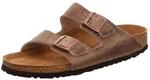 Birkenstock Classic ARIZONA Unisex-Erwachsene Pantoletten, Braun(tabacco Brown), 35