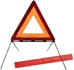 PETEX Warndreieck Mini&ndash; Kompaktes Pannendreieck mit EU Zulassung nach ECE R27