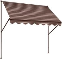 ANGERER Klemmmarkise Exklusiv braun, 150 cm