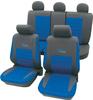 cartrend 60120 Active Sitzbezug 11teilig Polyester Blau Fahrersitz,...