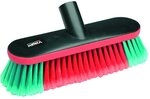 Ovale autowasborstel met watertoevoerzachte gespleten polyester...