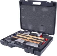 KS Tools 140.2100 Karosserie-Ausbeul-Satz, 7-tlg., Farbe