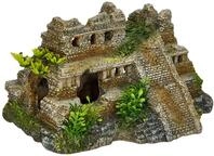 Nobby Aqua Ornaments Maya RUINE mit Pflanzen, 21,7 x 14,7 x 11,7 cm, 1 St&uuml;ck