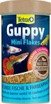 Tetra Guppy Mini Flakes - Fischfutter f&uuml;r alle Guppys, feines Flockenfutter f&uuml;r