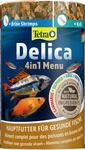 Tetra Delica Menu Naturfutter - 4 verschiedenen Futtertier-Sorten in einzelnen