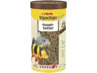 sera Vipachips Nature 1000 ml | Hauptfutter mit 4% Insektenmehl | Schnell...