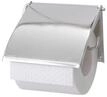 WENKO Toilettenpapierhalter Mod. Cover eleganter Rollenhalter zur Wandmontage f&uuml;r