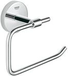GROHE Bau Cosmopolitan, WC Toilettenpapierhalter (klebbar (Kleber separat...