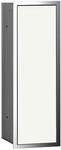 EMCO ASIS 150 Unterputz Badschrank f&uuml;r WC-B&uuml;rste, /Glas, Einbauschrank,