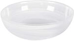 LEONARDO HOME Alabastro Glas-Schale, tiefer Design-Teller aus Glas,...