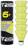 Talbot-Torro Tech 450 Badmintonb&auml;lle - 6er Dose, verschiedene