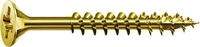 SPAX Universalschraube, 4,5 x 45 mm, 500 St&uuml;ck, Kreuzschlitz Z2, Senkkopf,