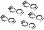 Xavax 10er Set Schlauchschellen mit Schneckenantrieb, Spannbereich 20 - 32 mm,