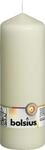 Bolsius Stumpenkerze, f&uuml;r Innen- und Au&szlig;enbereich, 200 x 70 mm, elfenbein