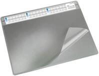 L&auml;ufer 47653 Durella Soft Schreibtischunterlage mit transparenter Auflage und