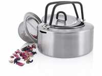 Tatonka Teekessel Teapot 1,5 L - Wasserkessel aus Edelstahl mit 1,5 Liter...