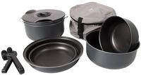 Bo-Camp 2300350 Kochset Camping Aluminium Trekking Kochgeschirr Alu Topf Pfanne