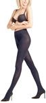 FALKE Damen Strumpfhose Family, Baumwolle, 1 Paar, Blau (Dark Navy 6379), S (DE