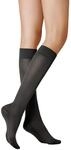 KUNERT Damen Kniestr&uuml;mpfe Warm Up 60 W&auml;rmeisolation 60 DEN Anthrazit 0980 35-38