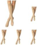 Nur Die 2er Pack Knie 20 DEN transparente Nylon Fein-Kniestr&uuml;mpfe matt breiter