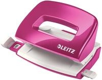 Leitz Mini Locher aus Metall, kleiner Locher f&uuml;r 10 Blatt, Metall,...