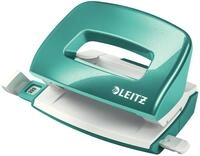 Leitz Mini Locher aus Metall, kleiner Locher f&uuml;r 10 Blatt, Metall,...