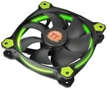 Thermaltake Riing 12 LED Geh&auml;usel&uuml;fter schwarz/gr&uuml;n