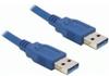 Delock Kabel USB 3.0 Typ-A Stecker > USB 3.0 Typ-A Stecker 1, 5 m blau