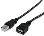 StarTech.com USB Verl&auml;ngerungskabel (USB 2.0, 90cm, USB-A, Stecker auf Buchse,