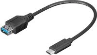 goobay 67894 Sync & Charge Super Speed USB-C&trade; auf USB A 3.0...