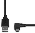 Lindy 31972 - USB 2.0 Kabel Typ A Stecker / Mini-B 90&deg; gewinkelt - 2m