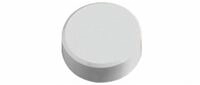 HEBEL Haftmagnet, rund, Durchmesser: 34 mm, H&ouml;he: 13 mm,weiss VE=