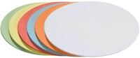 FRANKEN Moderationskarten Oval, 190 x 110 mm, 500 St&uuml;ck, farblich sortiert,...