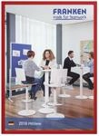 FRANKEN Dokumentenhalter Frame It X-tra!Line, DIN A5, magnetisch, rot, ITSA5M 01