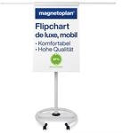 magnetoplan Flipchart De Luxe, mobil | H&ouml;henverstellbar bis 2,0 m | 2...