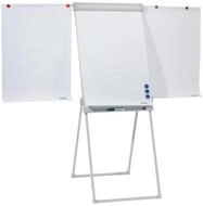 FRANKEN Flipchart, Beschreibbar, Magnetisch, Mit Seitenarmen, Dreibeinstativ,...