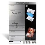 GENIE Wochenplaner Schreibtafel Magnetisch 57 x 37 cm