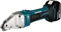 Makita Akku-Blechschere 1,6 mm 18 V / 5,0 Ah, 2 Akkus und Ladeger&auml;t im MAKPAC,