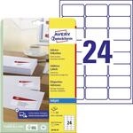 AVERY Zweckform J8159-25 Adressetiketten/Adressaufkleber (600 Etiketten, 63,5x33,9mm