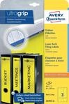 AVERY Zweckform L4755-20 Ordnerr&uuml;cken Etiketten (60 R&uuml;ckenschilder mit ultragrip,