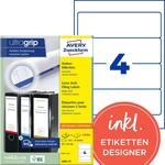 AVERY Zweckform L6061-25 Ordnerr&uuml;cken Etiketten (120 R&uuml;ckenschilder mit...