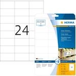 HERMA 10905 Power Etiketten, 25 Blatt, 70 x 36 mm, 24 pro A4 Bogen, 600 St&uuml;ck,