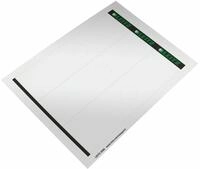 Leitz PC-beschriftbare R&uuml;ckenschildr selbstklebend f&uuml;r H&auml;ngeordner, 75...