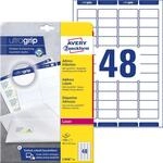 AVERY Zweckform L7636-25 Adressetiketten/Adressaufkleber (1.200 Etiketten mit