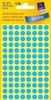 AVERY Zweckform 3011 selbstklebende Markierungspunkte 416 Stück (Ø8mm, Klebepunkte