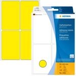 HERMA 2491 Vielzweck-Etiketten, 128 St&uuml;ck, 52 x 82 mm, 4 pro Bogen, selbstklebend,