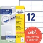 AVERY Zweckform 6175 Adressaufkleber (300 plus 60 Klebeetiketten extra, 105x48mm auf