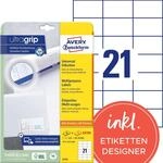 AVERY Zweckform 6174 Adressaufkleber (525 plus 105 Klebeetiketten extra, 70x42,3mm
