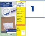 AVERY Zweckform 6135 Universal Etiketten (200 Klebeetiketten, 210x148mm auf A5,