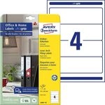 AVERY Zweckform L6061-10 Ordnerr&uuml;cken Etiketten (40 R&uuml;ckenschilder mit ultragrip,
